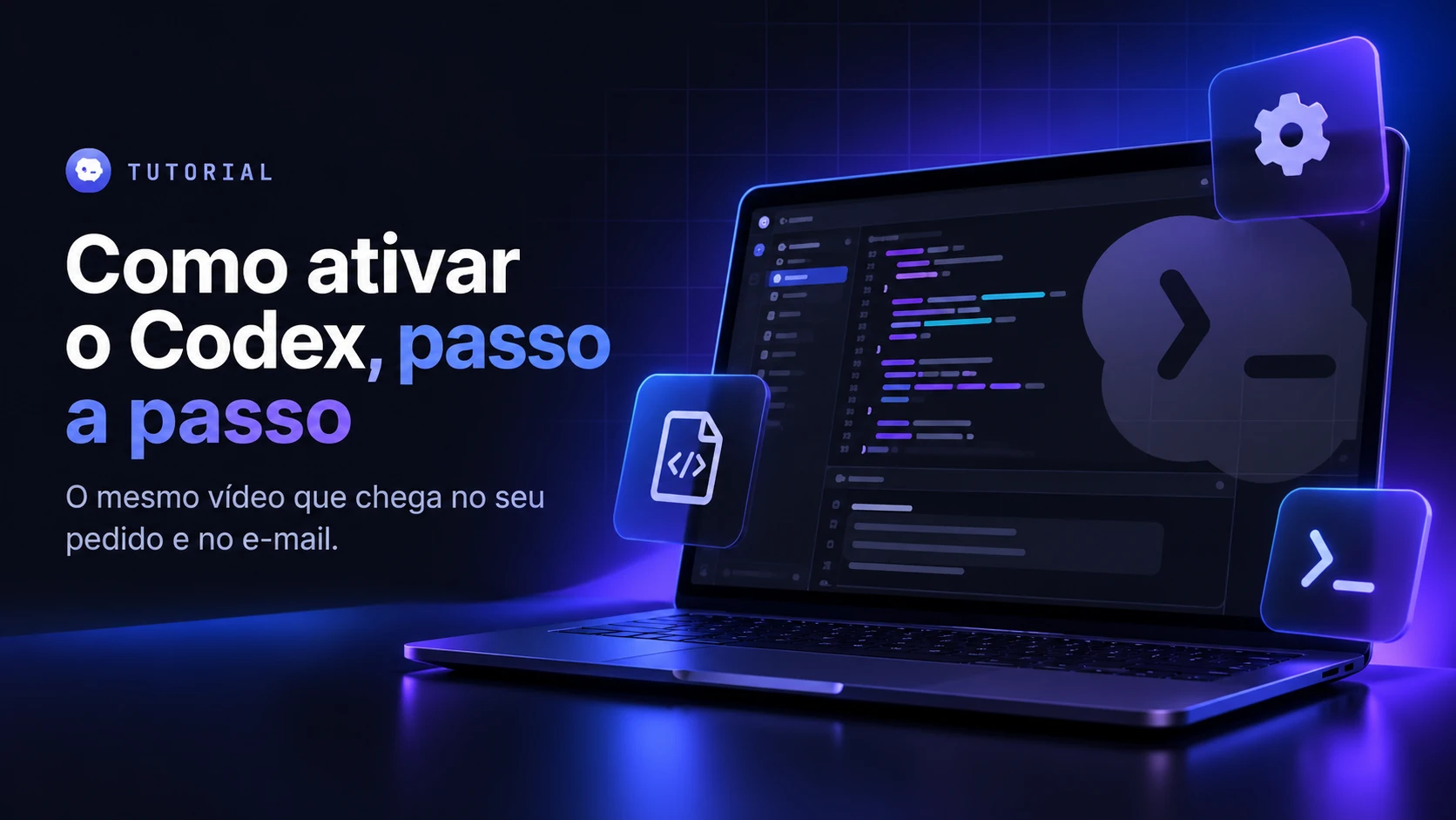 Como ativar o Codex, passo a passo: capa do tutorial em vídeo da Pulse Coding